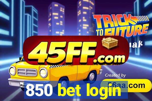 850 bet login
